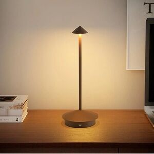 LED Rechargeable Cordless Table Lamp, Portable Outdoor 5000mAh Battery